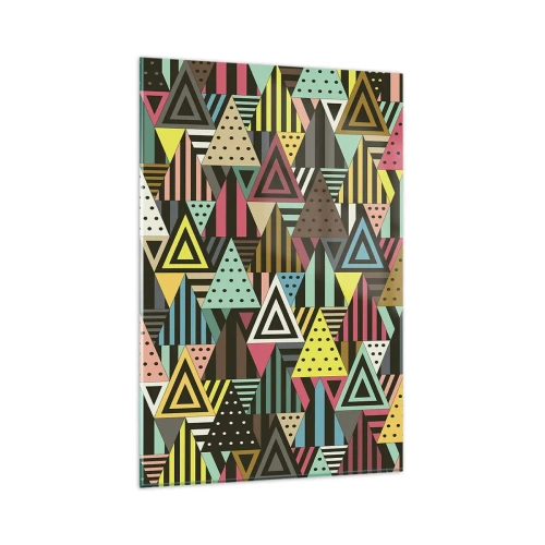 Obraz na skle - V rytme na tri - 80x120 cm