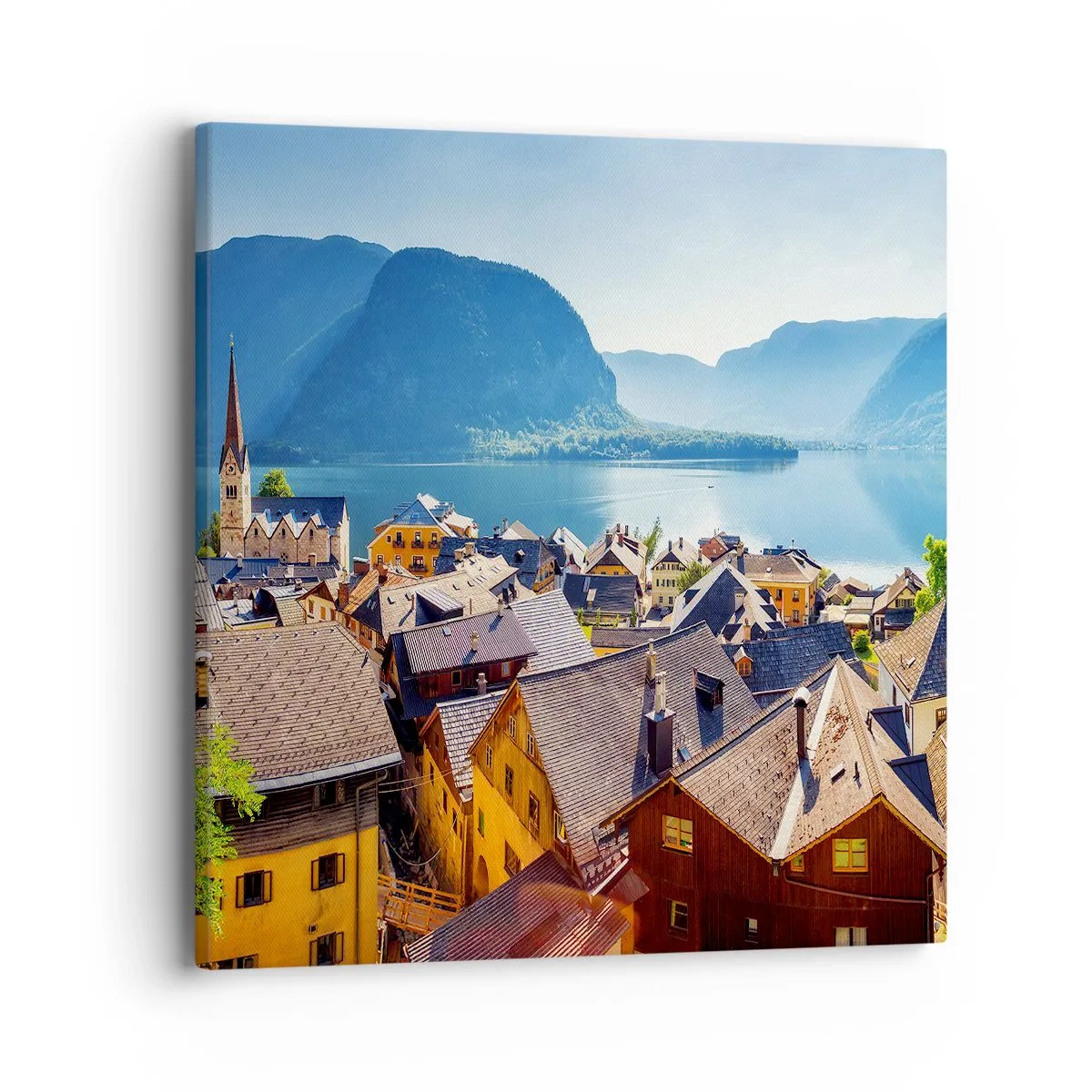 Obraz na plátne - Viac malebne to nejde - 40x40 cm