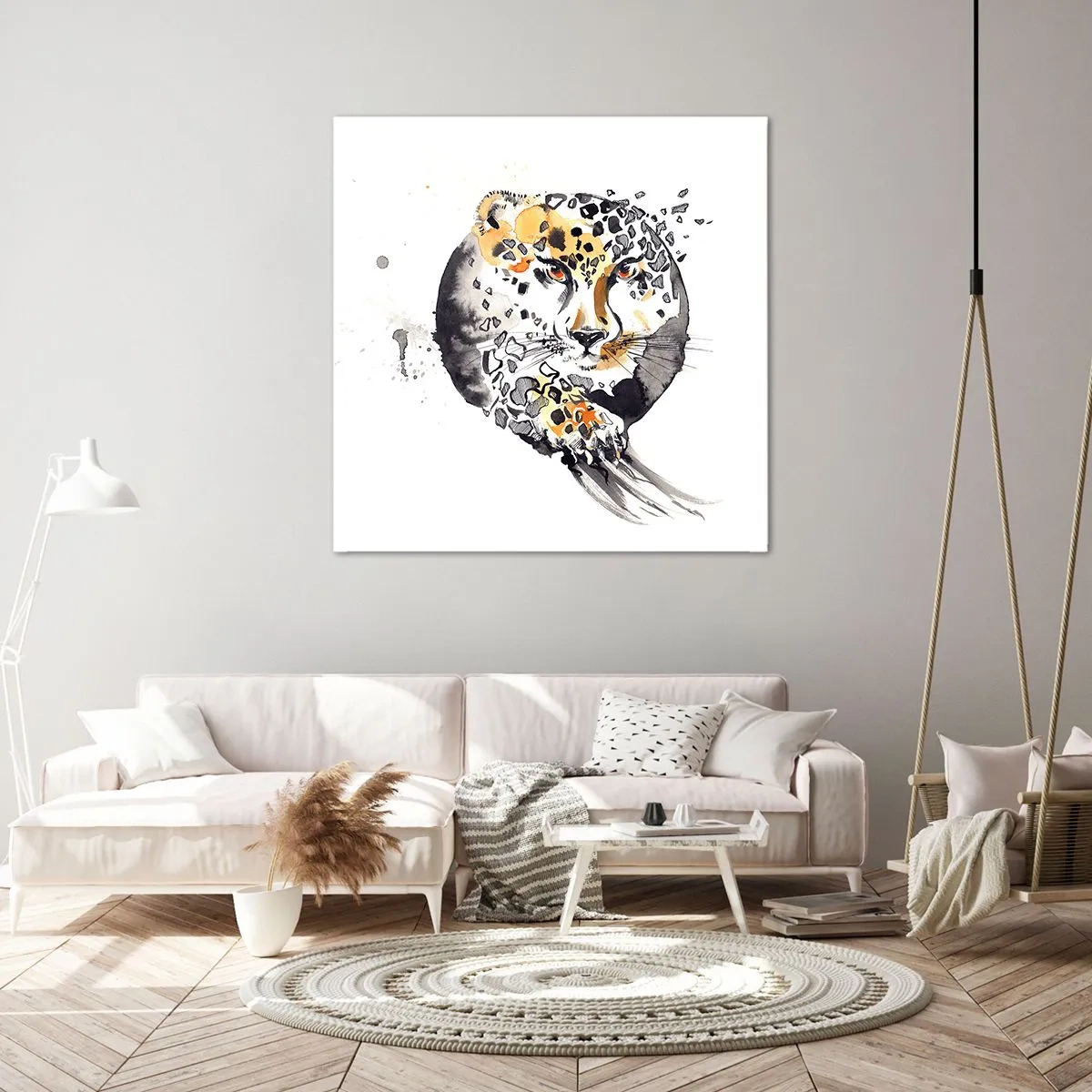 Obraz na plátne - Dravá krása - 70x70 cm