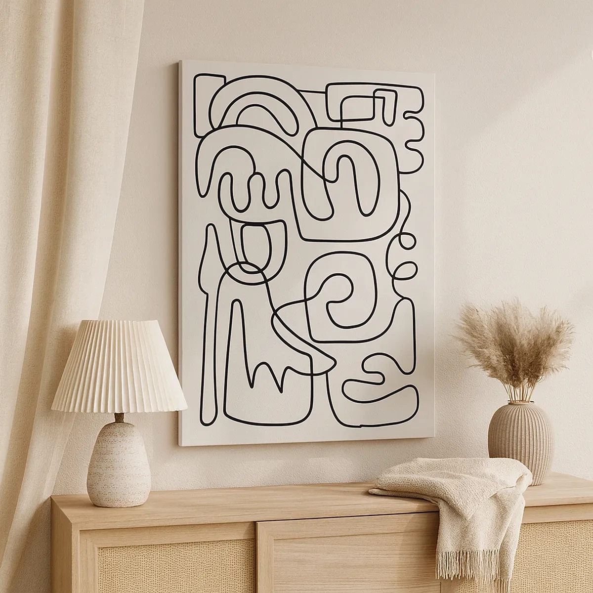 Obraz na plátne - Podľa stopy - 50x70 cm