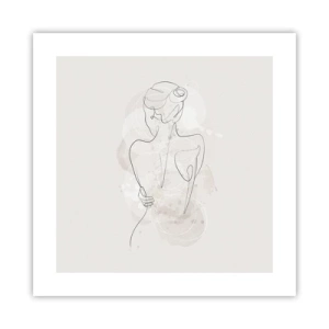 Plagát - Ako citlivý nástroj - 40x40 cm