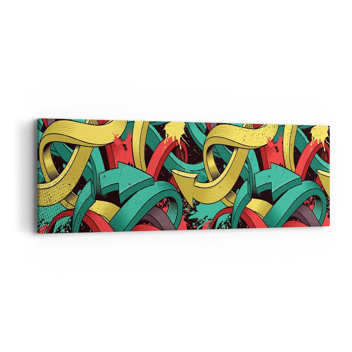 Obraz na plátne - Kadiaľ do cieľa? - 90x30 cm