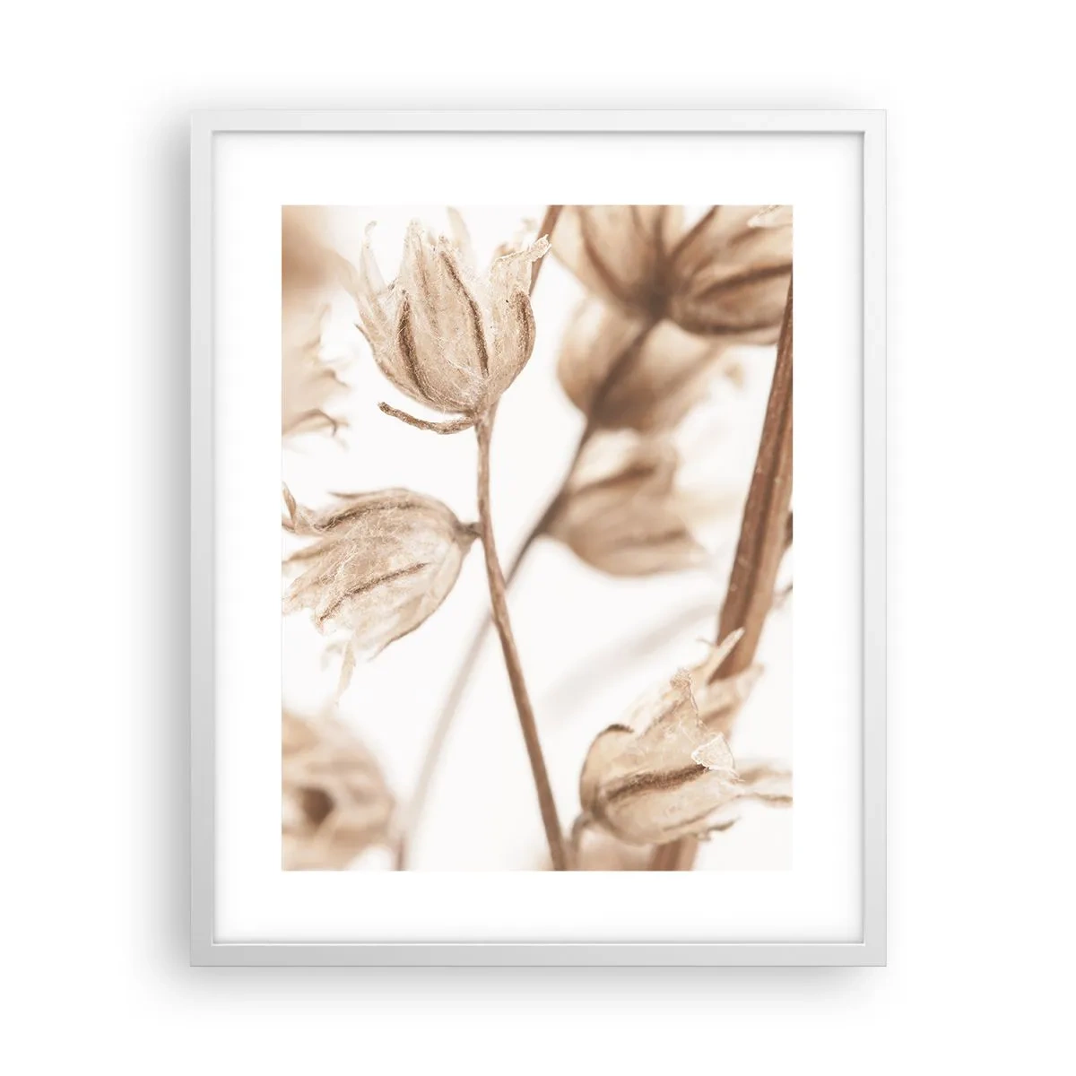 Plagát v bielom ráme - Ozveny konca leta - 40x50 cm