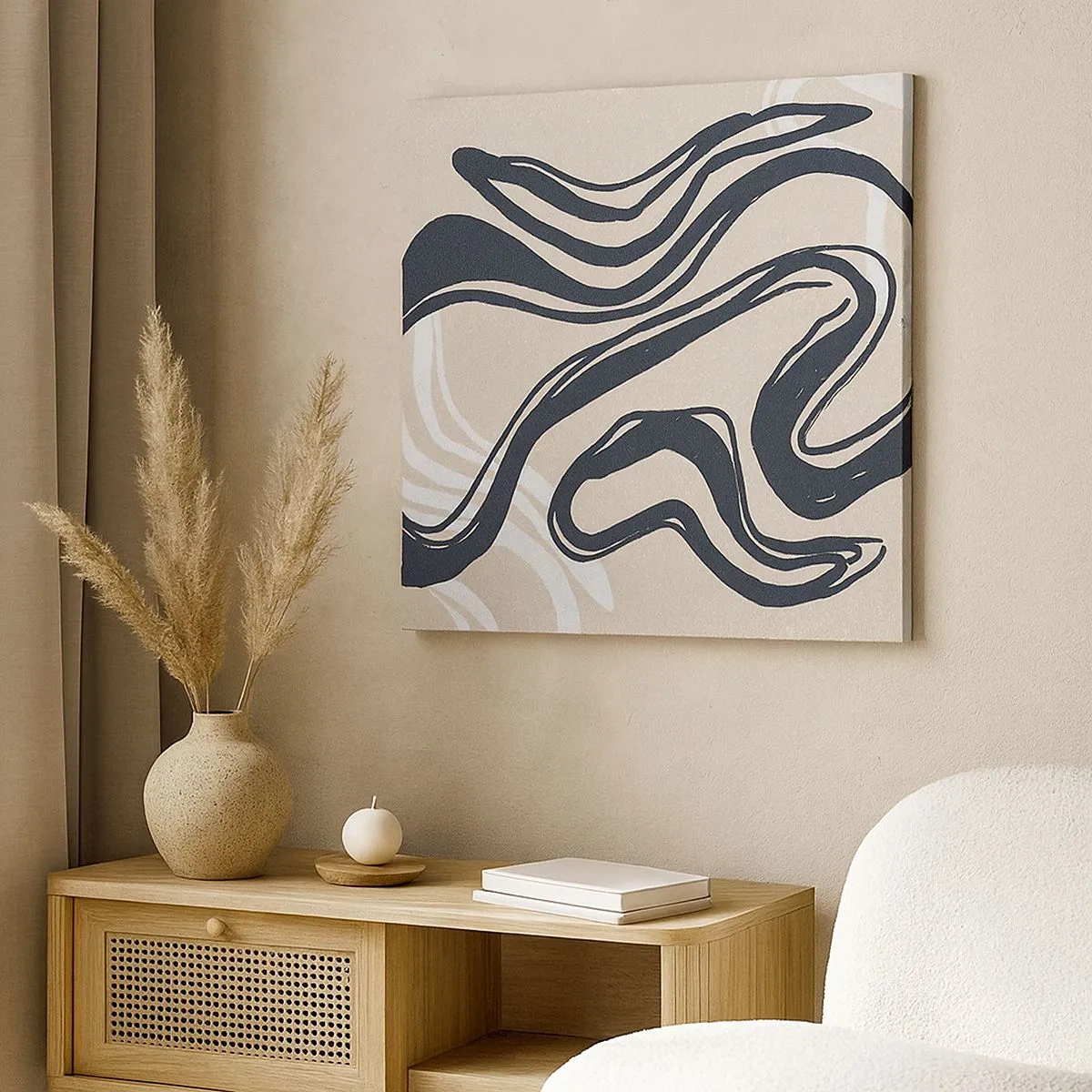 Obraz na plátne - Znásobená expresia - 30x30 cm