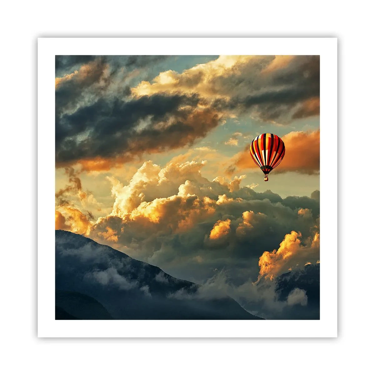 Plagát - Letím, lebo chcem - 60x60 cm