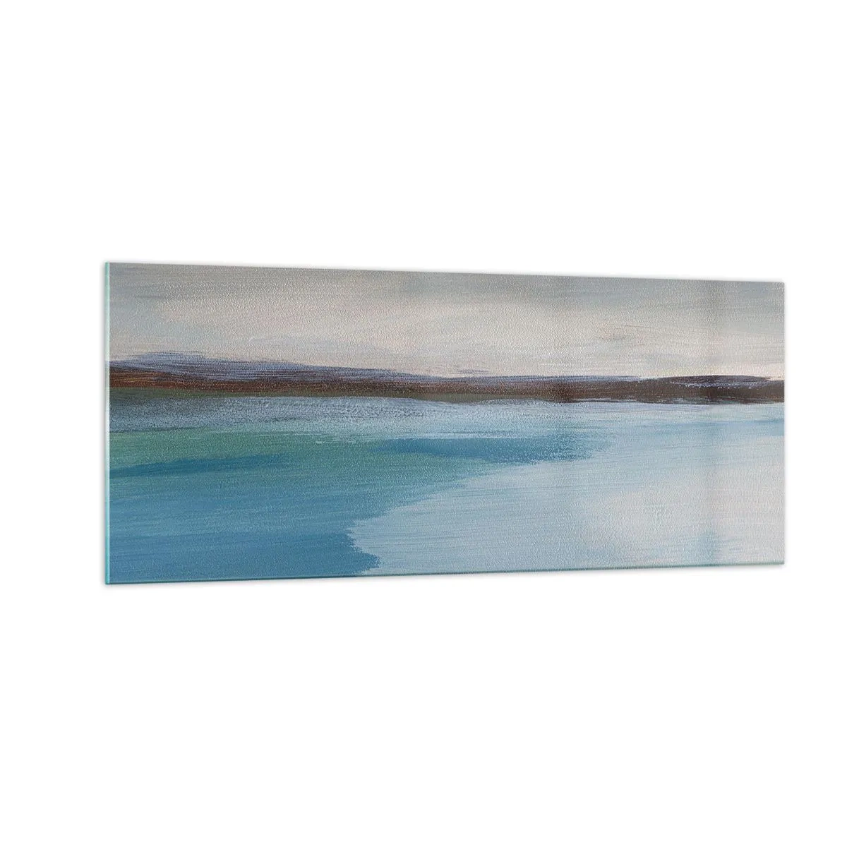 Obraz na skle - Horizontálna krajina - 100x40 cm