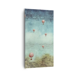 Obraz na plátne - Oslobodení od zhonu života - 65x120 cm