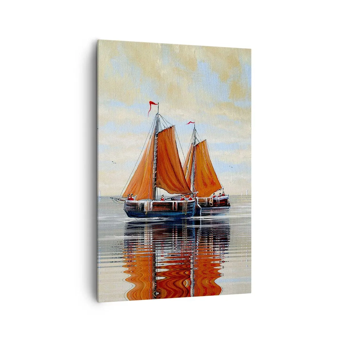 Obraz na plátne - Pluj, námorník… - 80x120 cm