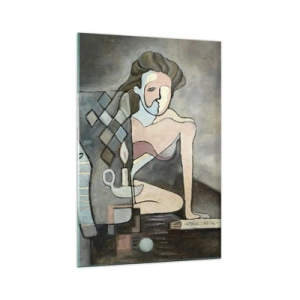 Obraz na skle - Mozaika ducha a hmoty - 70x100 cm