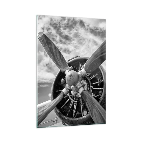 Obraz na skle - Dobyvateľ oblohy - 80x120 cm