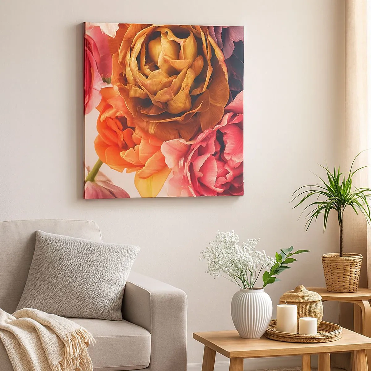 Obraz na plátne - Oslava života - 30x30 cm