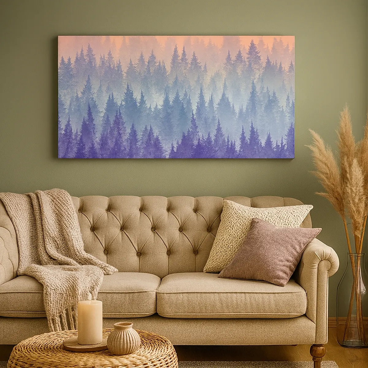 Obraz na plátne - Vysoko, vyššie, do neba - 30x30 cm