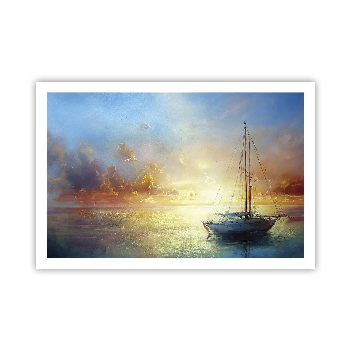 Plagát - V zlatom zálive - 91x61 cm