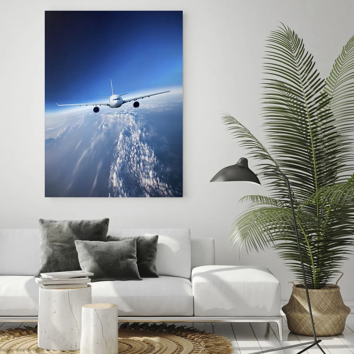 Obraz na skle - Letím lebo chcem - 50x70 cm