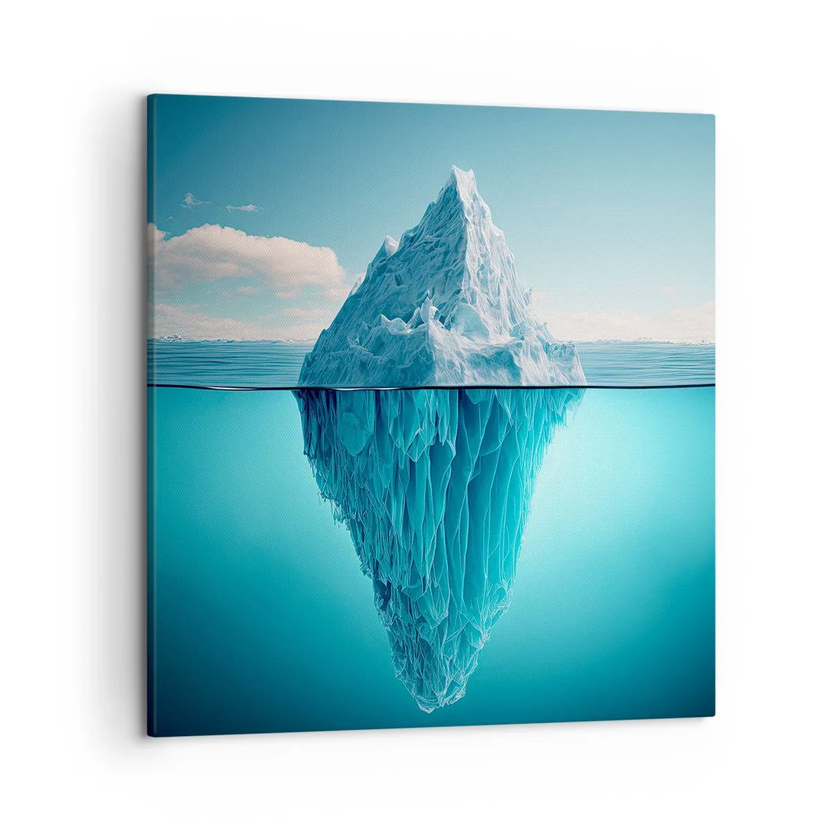 Obraz na plátne - Ľadová kráľovná - 50x50 cm