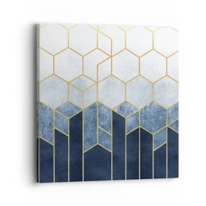 Obraz na plátne - Kompozícia v synkopickom rytme - 40x40 cm