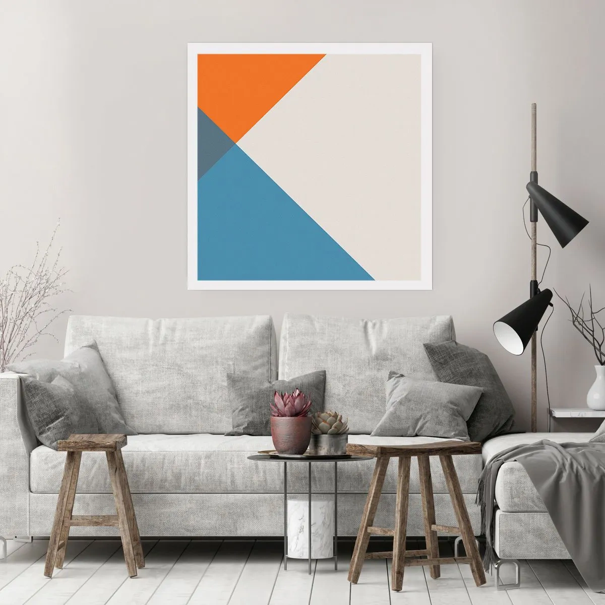 Plagát - Pod uhlom… - 60x60 cm