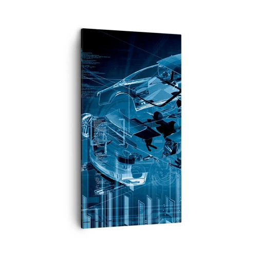 Obraz na plátne - Inžinierska anatómia - 45x80 cm