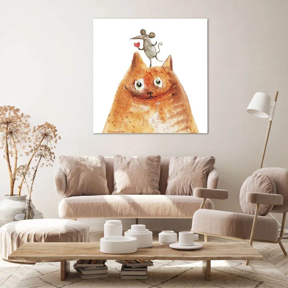 Obraz na plátne - Paradoxy lásky - 40x40 cm