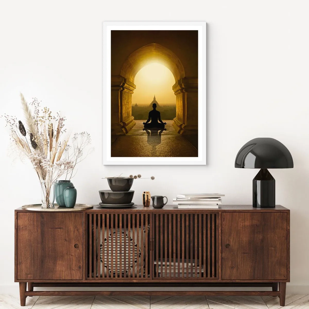 Plagát v bielom ráme - Plná harmónia - 70x100 cm