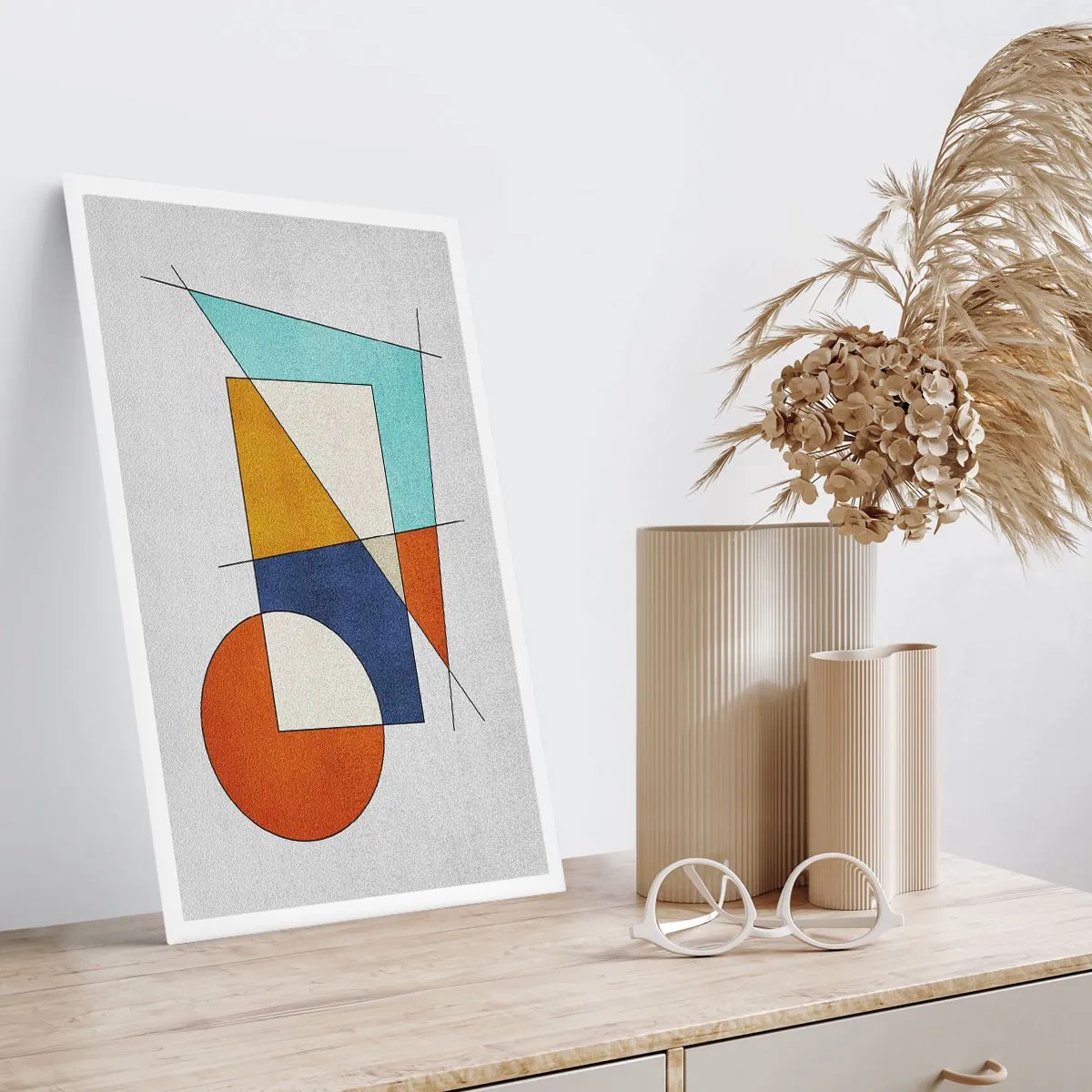 Plagát - Abstrakcia: modernistická zábava - 40x50 cm