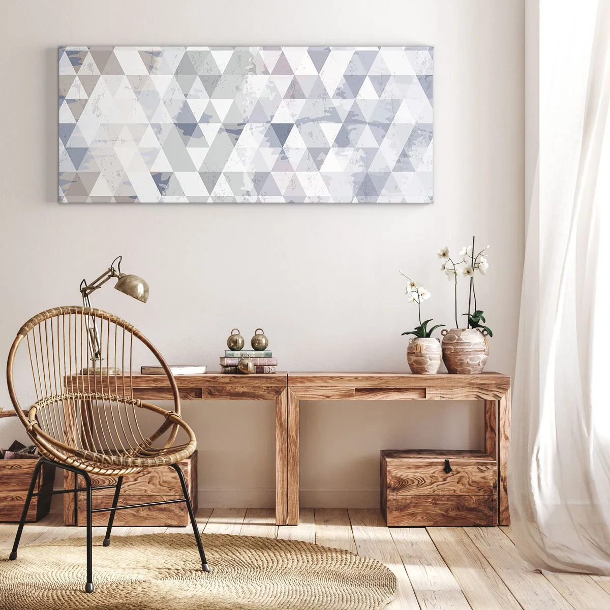 Obraz na plátne - V rytme na tri - 100x40 cm