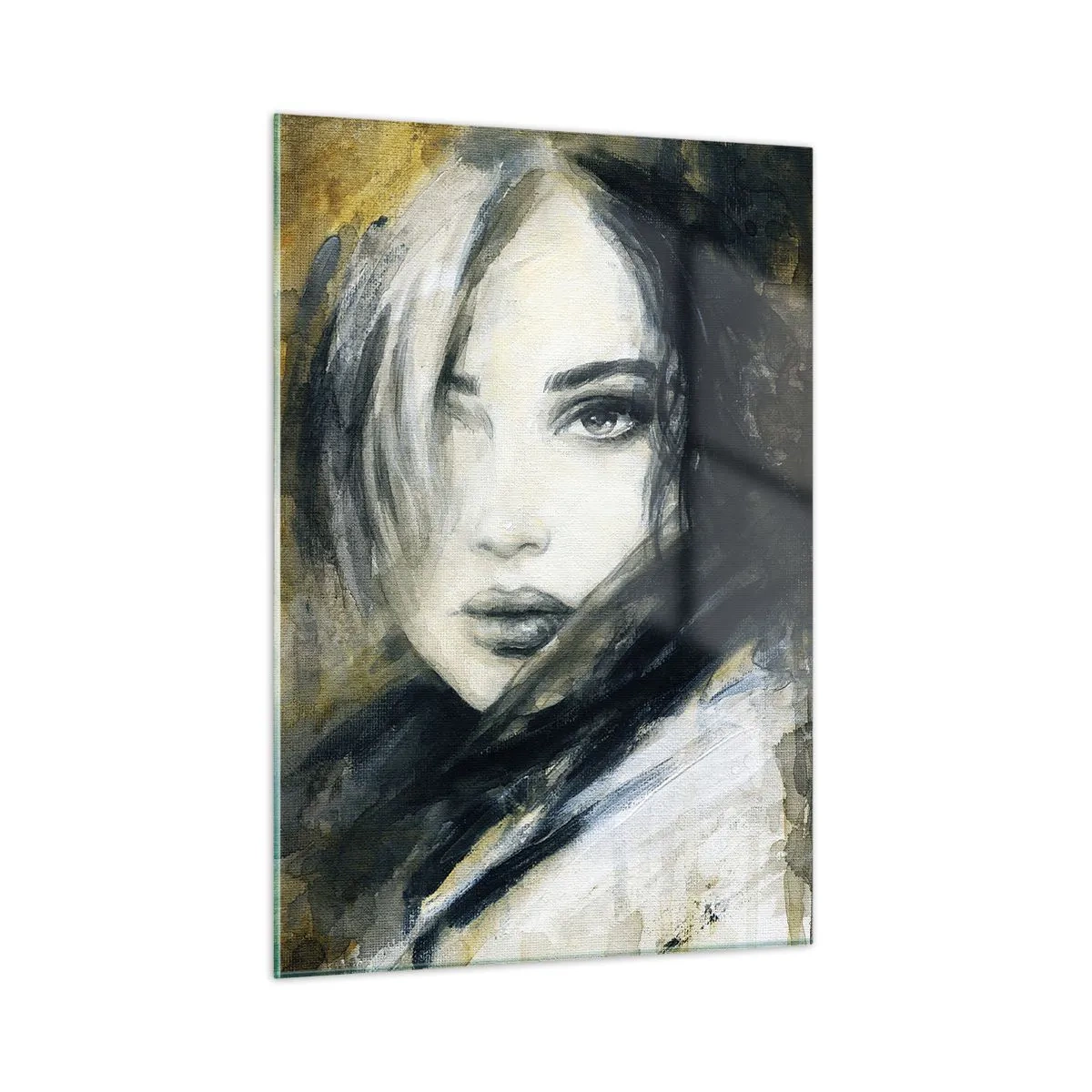 Obraz na skle - viac nevinná alebo zmyselná? - 50x70 cm