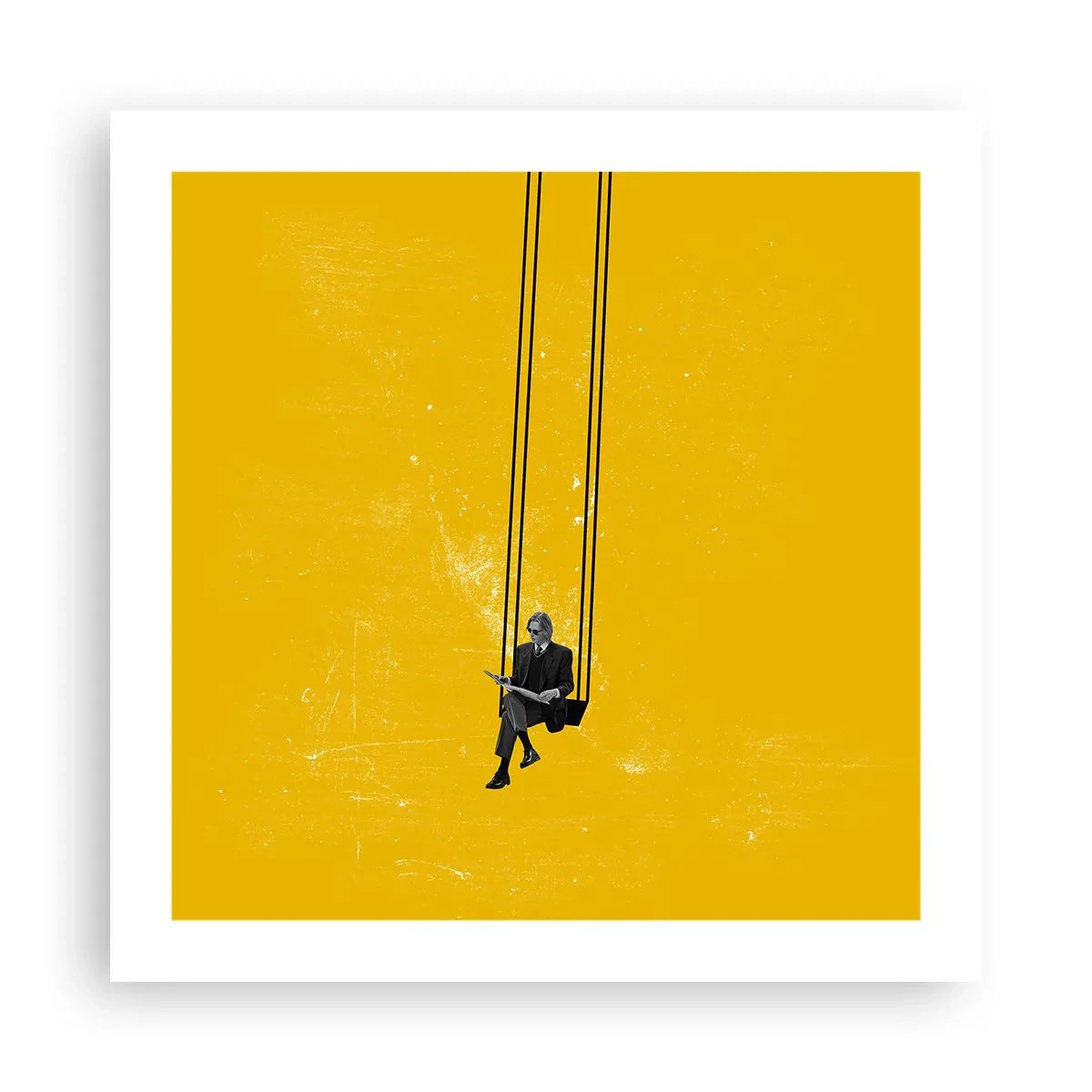 Plagát - Deň ako každý iný - 50x50 cm