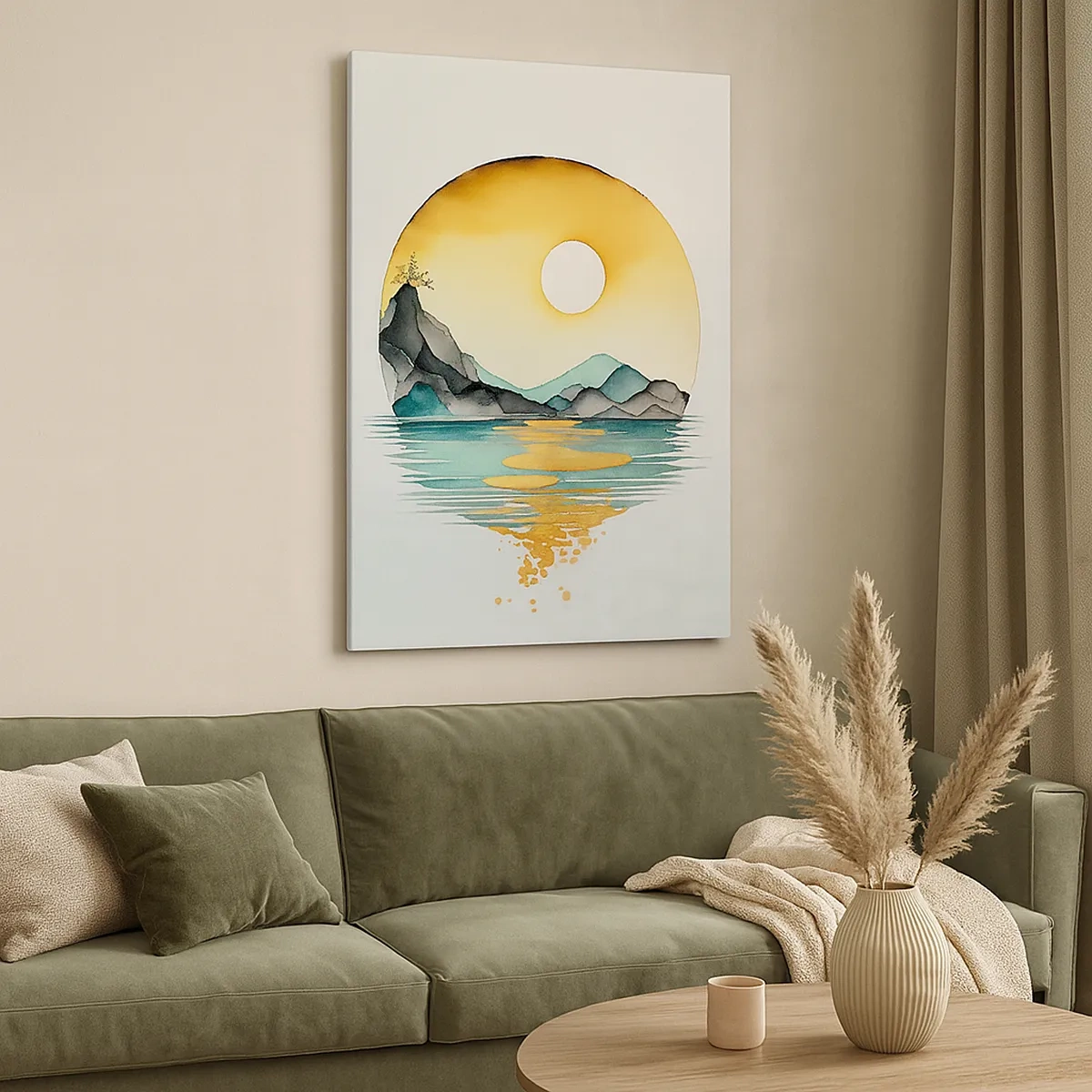 Obraz na plátne - V kruhu krásy - 50x70 cm