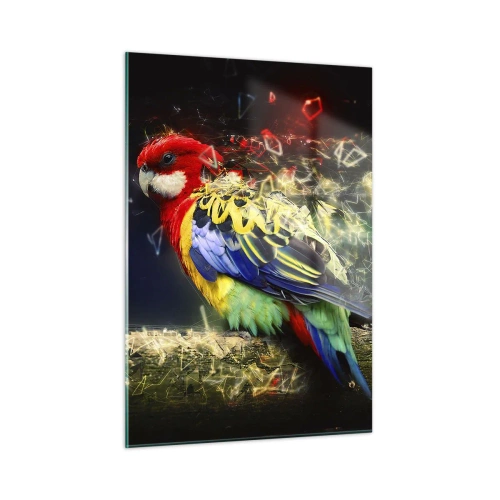 Obraz na skle - Posol žiary - 50x70 cm