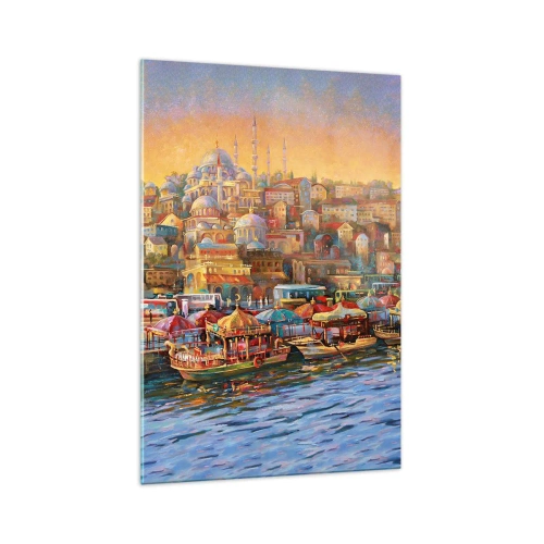 Obraz na skle - Istanbulský príbeh - 70x100 cm