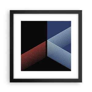 Plagát v čiernom ráme - Jednoduchý príbeh - 30x30 cm