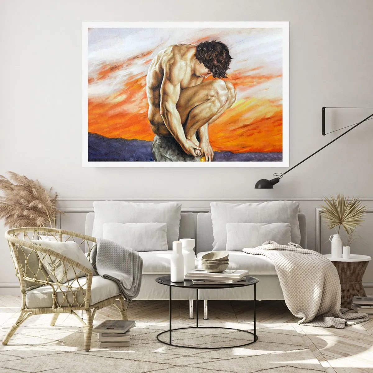 Plagát - Ponorený do seba - 100x70 cm