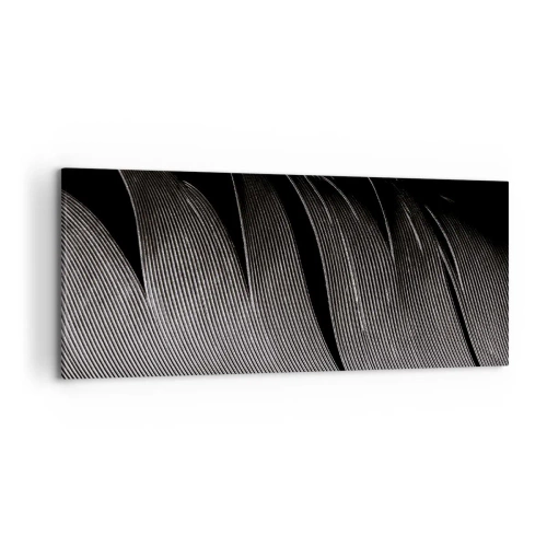 Obraz na plátne - Perie – nádherná konštrukcia - 120x50 cm