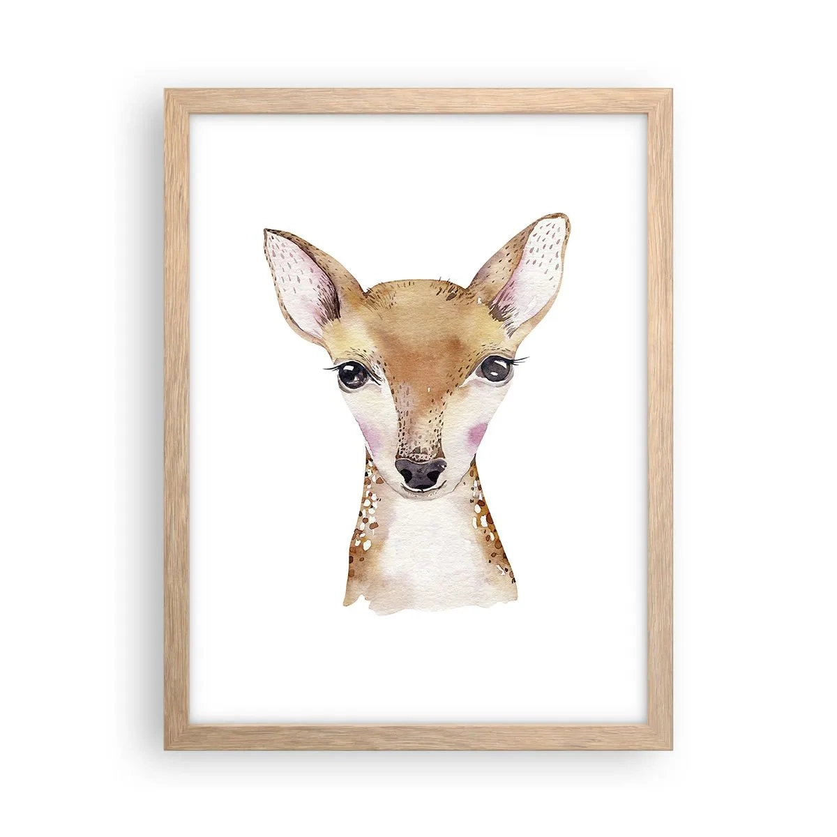 Plagát v ráme zo svetlého duba - Povaha nevinnosti - 30x40 cm