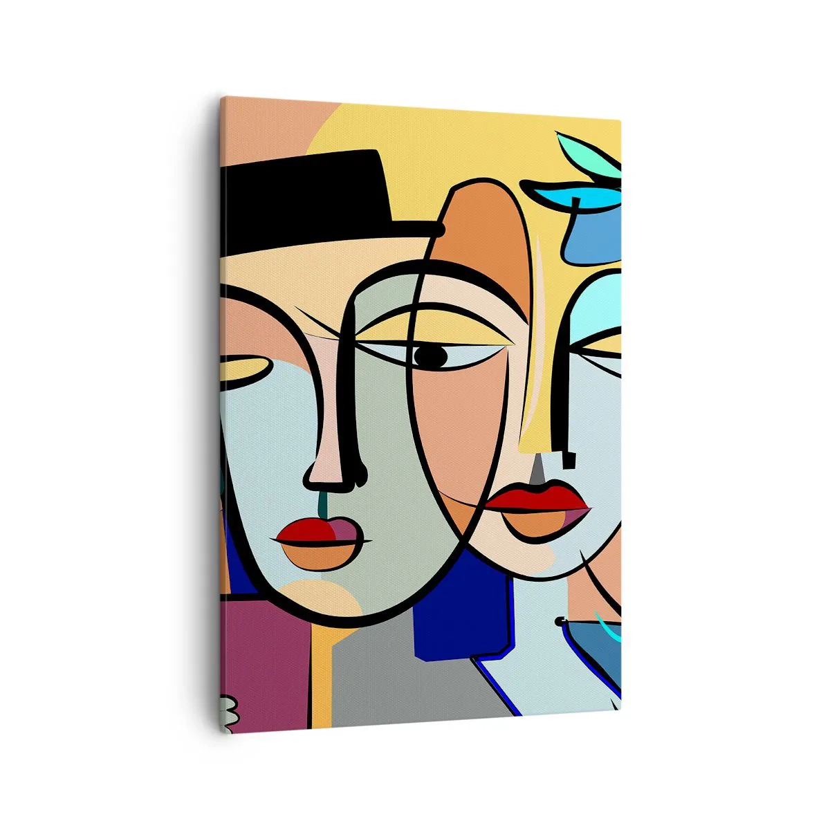 Obraz na plátne - Picassovo randez vous - 50x70 cm