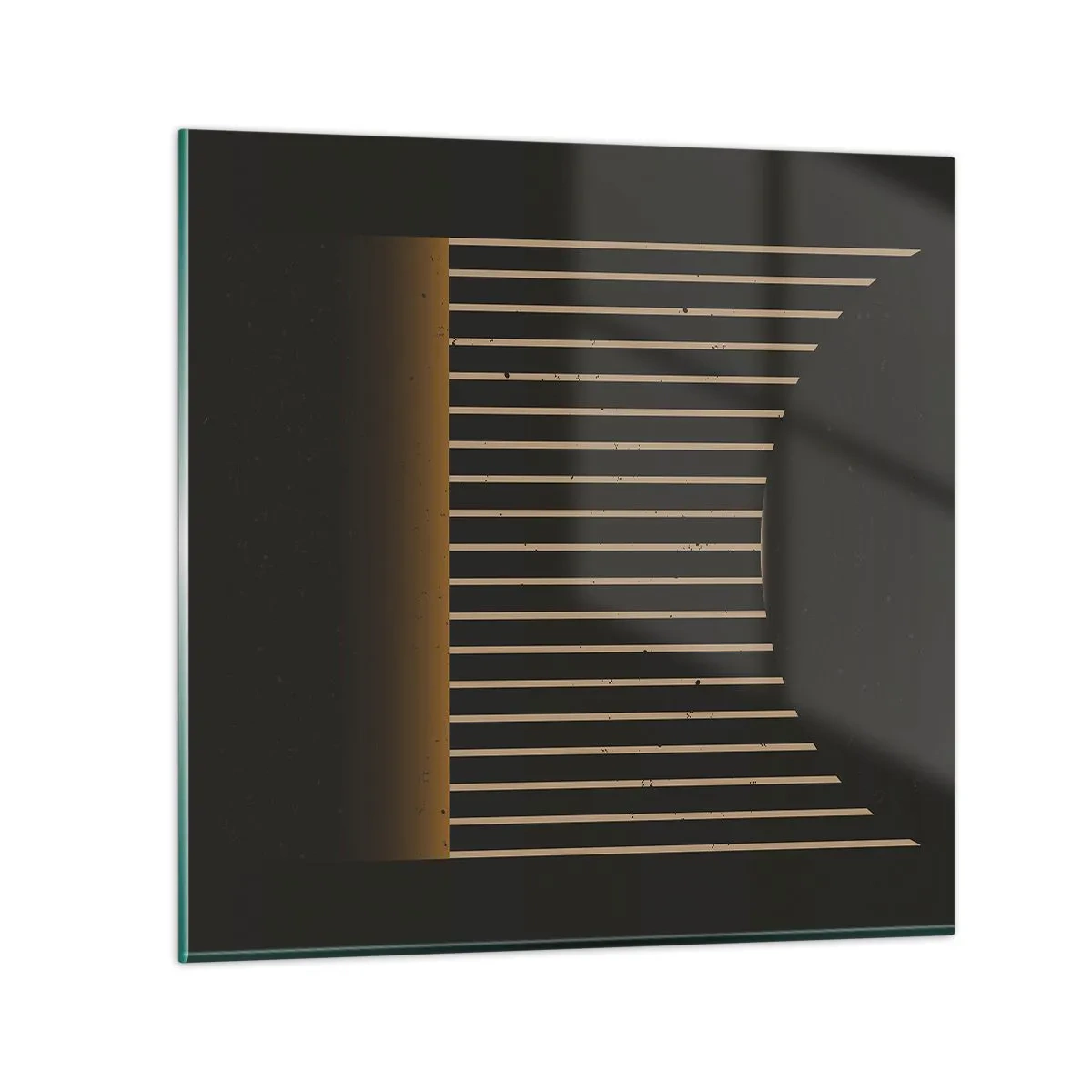 Obraz na skle - Preskúmať temnotu - 50x50 cm