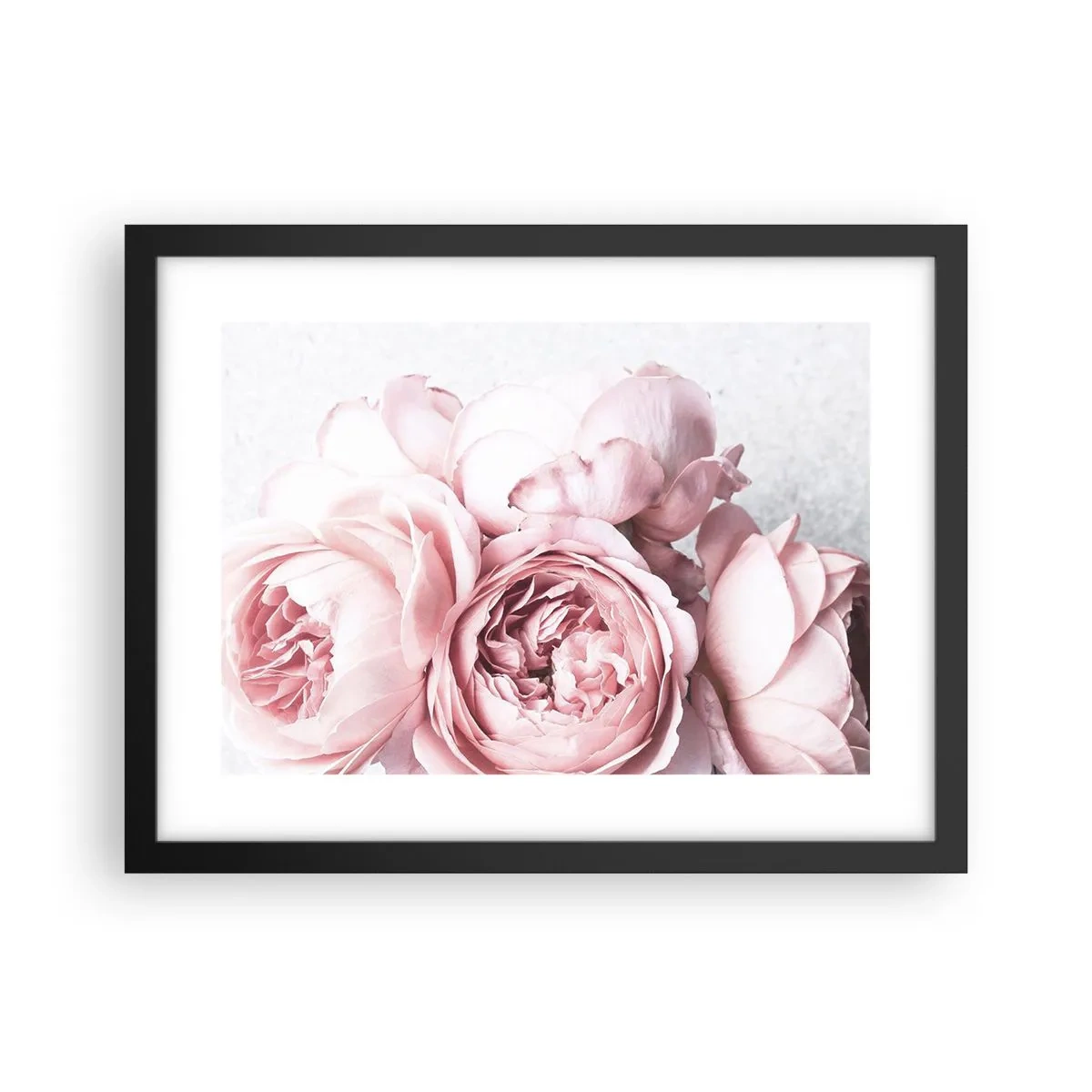 Plagát v čiernom ráme - Pre romantikov - 40x30 cm