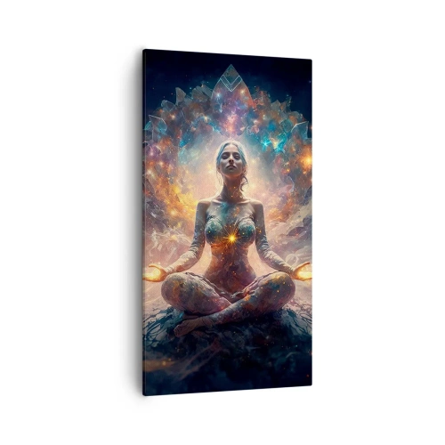 Obraz na plátne - Prúdenie dobrej energie - 55x100 cm