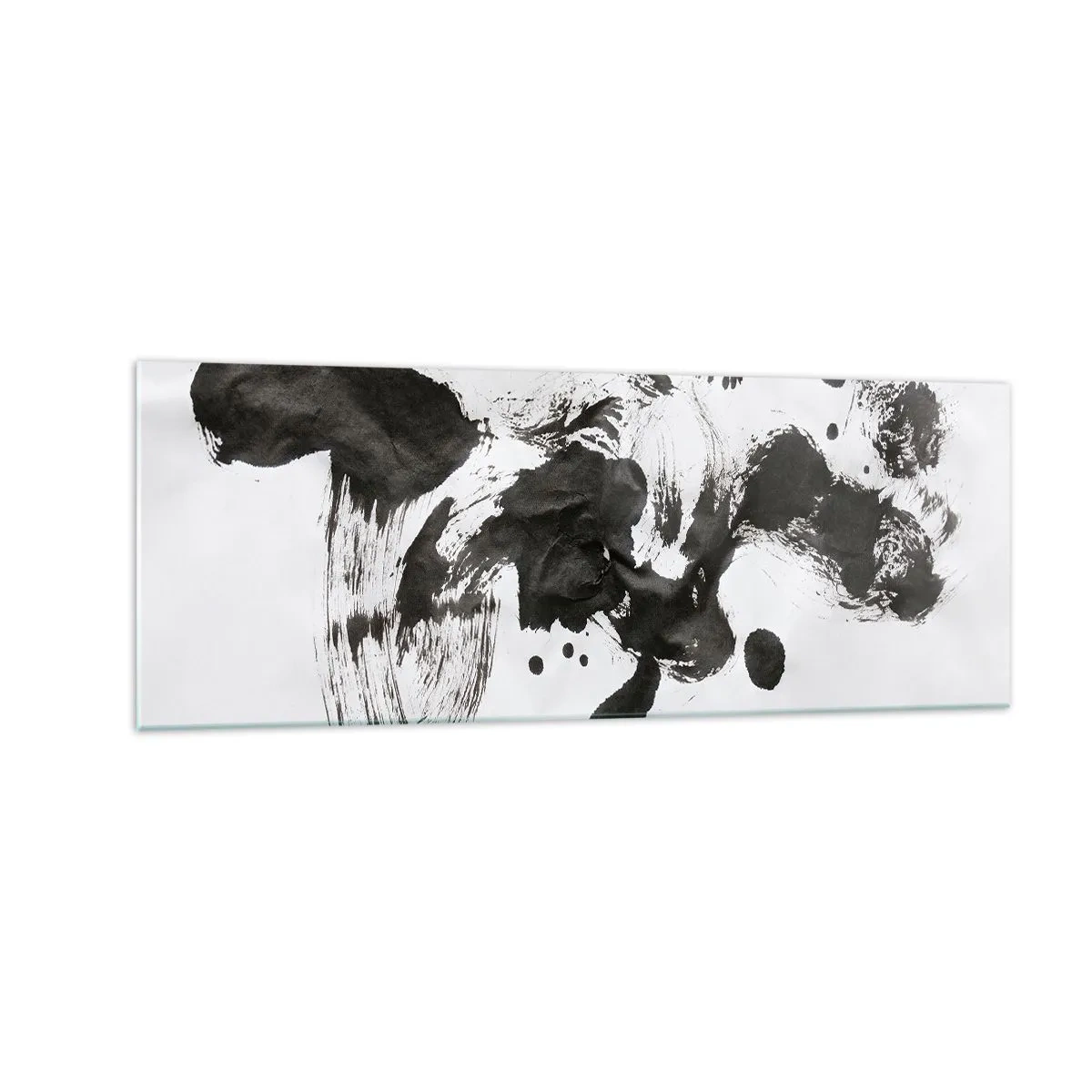 Obraz na skle - Metóda v šialenstve? - 140x50 cm