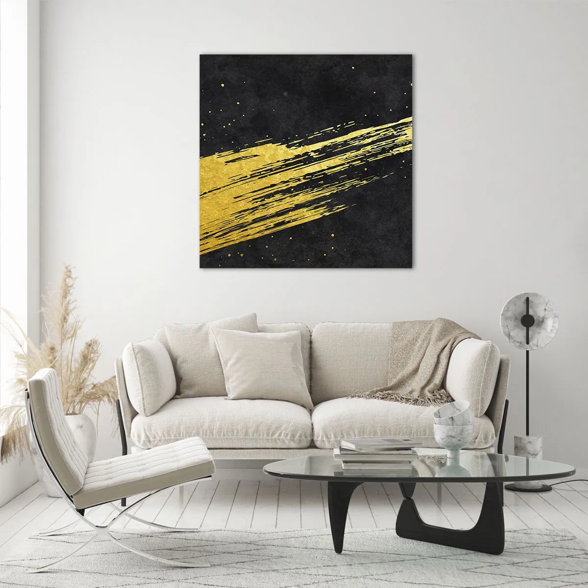 Obraz na skle - Skok do hyperpriestoru - 60x60 cm