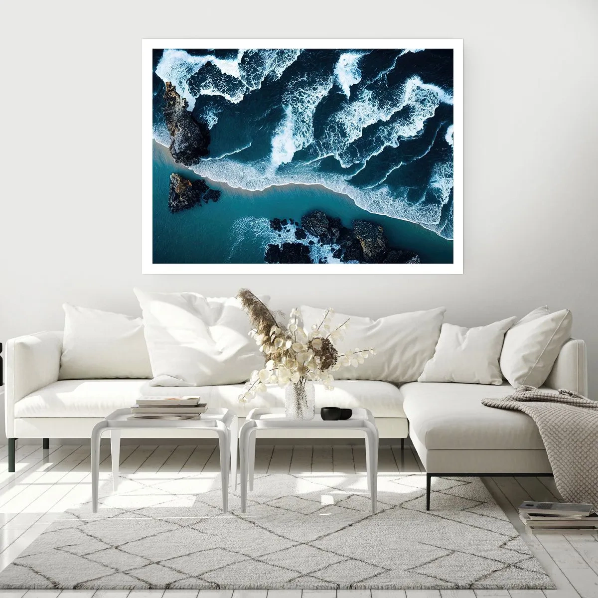 Plagát - Zahalené do vĺn - 70x50 cm