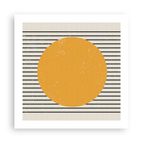 Plagát - Sila jednoduchosti - 50x50 cm