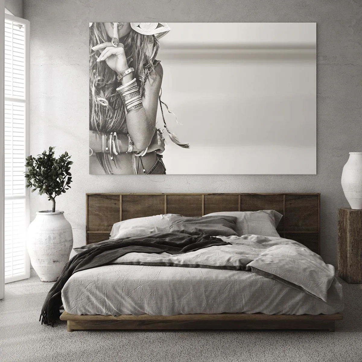 Obraz na skle - Ako dievča - 120x80 cm