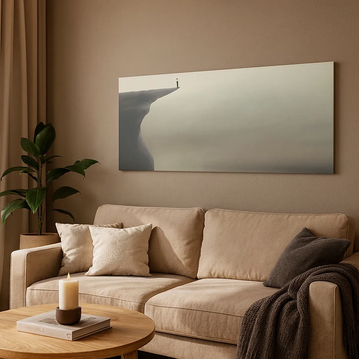 Obraz na plátne - Hore, samozrejme! - 30x30 cm