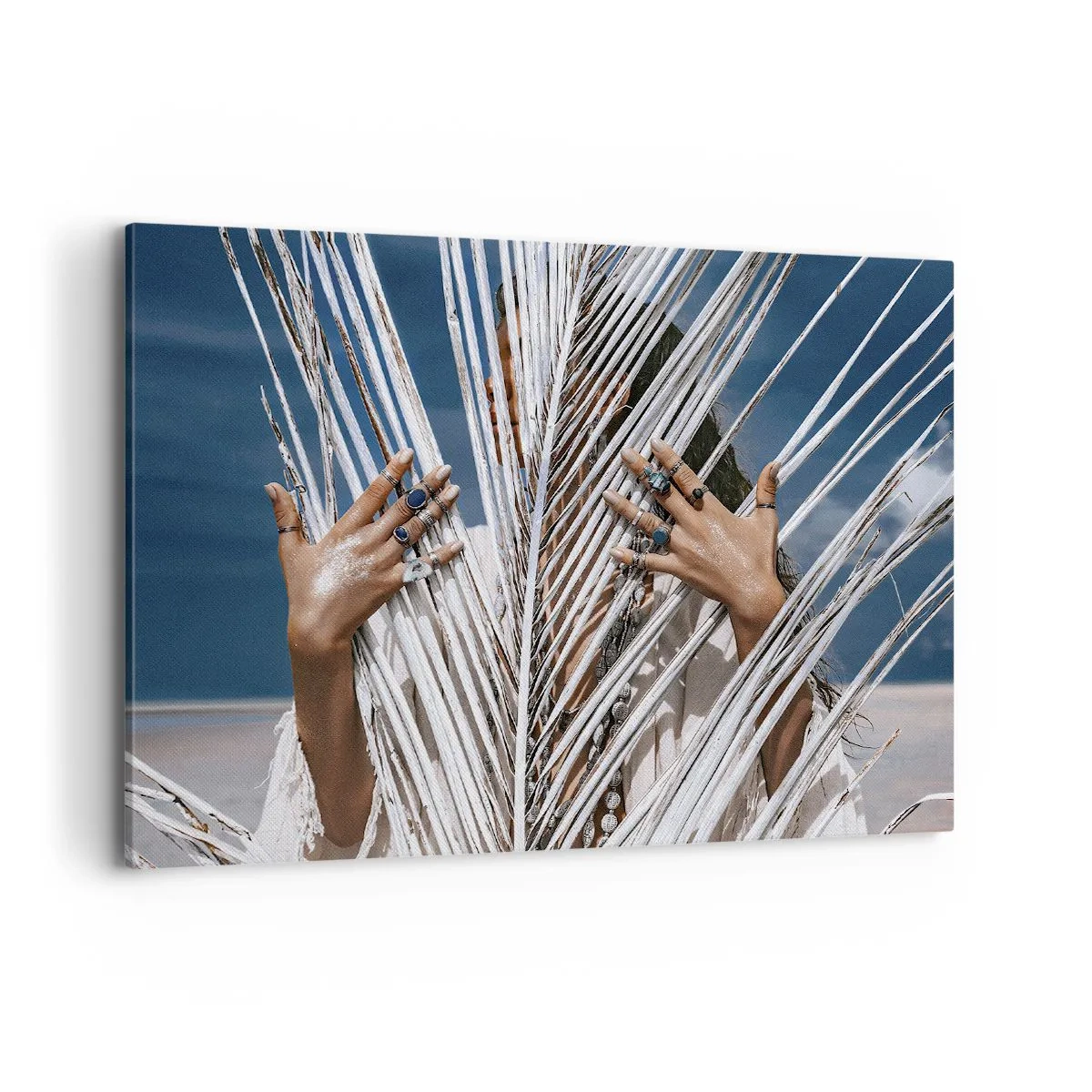 Obraz na plátne - Šamanové dievča? - 100x70 cm