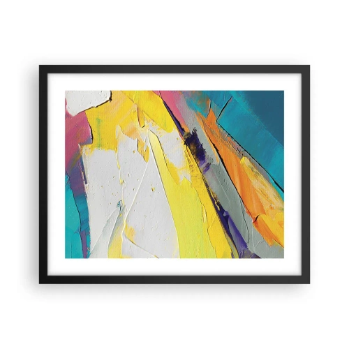 Plagát v čiernom ráme - Anatómia svetla - 50x40 cm