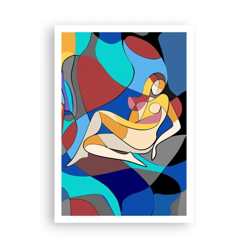 Plagát - Kubistický akt - 70x100 cm