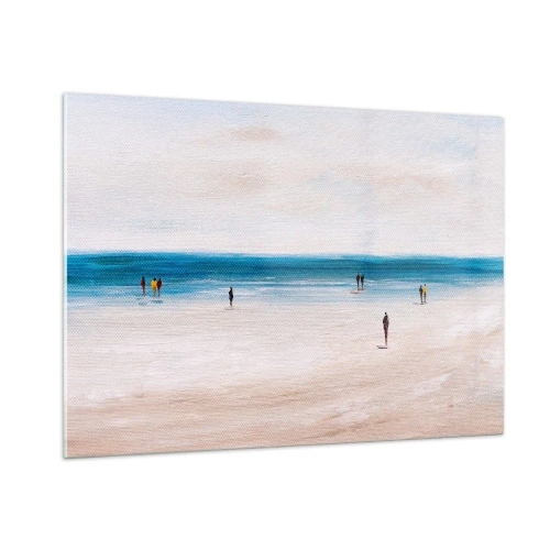 Obraz na skle - Prirodzená potreba - 100x70 cm