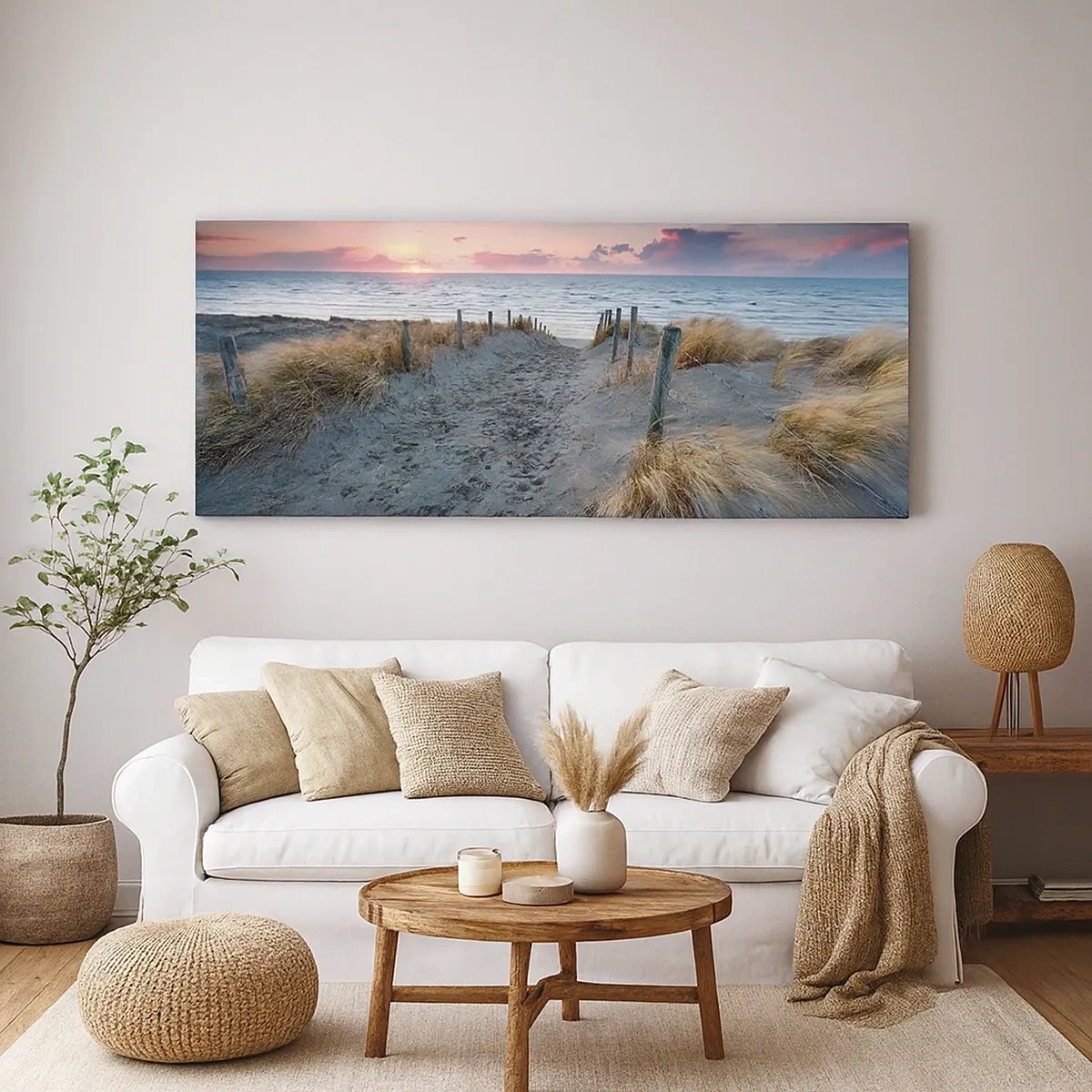 Obraz na plátne - Šiel by som s tebou na kraj světa… - 30x30 cm